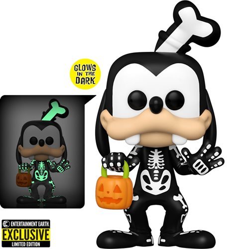 Funko Pop! Disney: Trick 'r Treat - Skeleton Goofy #1221 - Glow in the Dark Entertainment Earth Exclusive (PRE-ORDER)