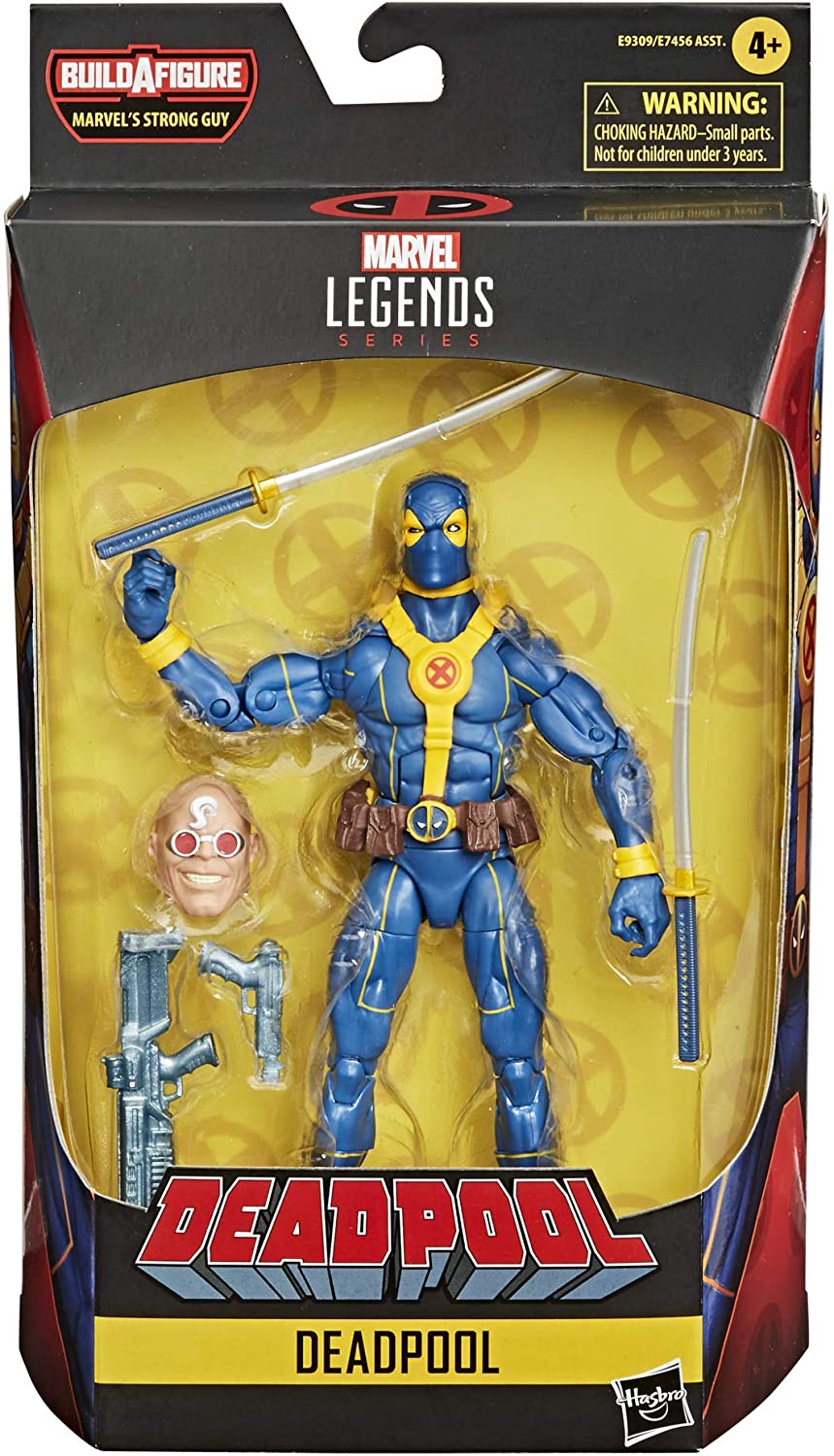 Hasbro Marvel Legends Series Deadpool Collection 6-inch Blue Deadpool Action Figure Toy Premium Design and 1 Accessory