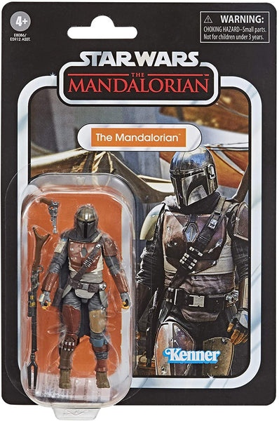 Star Wars The Vintage Collection The Mandalorian Toy, 3.75" Scale Action Figure, Toys for Kids Ages 4 & Up