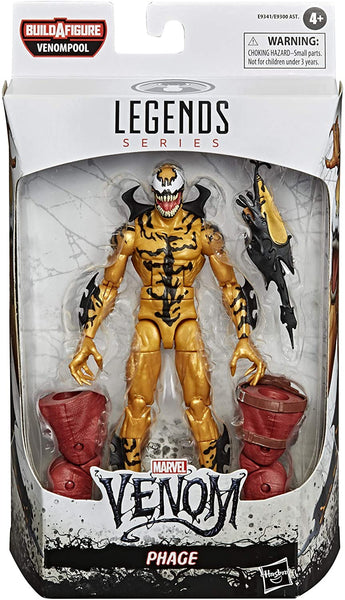 Hasbro Marvel Legends Series Venom 6-inch Collectible Action Figure Toy Phage, Premium Design and 1 Accessory