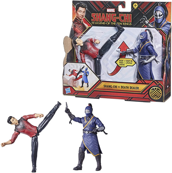 Marvel Hasbro Shang-Chi and The Legend of The Ten Rings Action Figure Toys, Shang-Chi vs. Death Dealer 6-inch Battle Pack