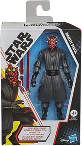 Star Wars Galaxy of Adventures Darth Maul Toy 5-inch Scale Action Figure with Fun Lightsaber Accessory Feature,