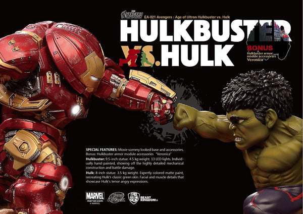 Avengers: Age of Ultron Hulk vs. Hulkbuster Egg Attack Statue