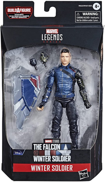 Avengers Hasbro Marvel Legends Series 6-inch Action Figure Toy Winter Soldier, Premium Design and 2 Accessories