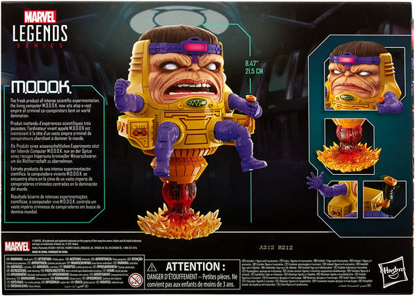 Hasbro Marvel Legends Series Avengers 6-inch Scale M.O.D.O.K. Figure and 4 Accessories