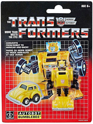 Transformers G1 Reissue Bumblebee Exclusives 3" Action Figure