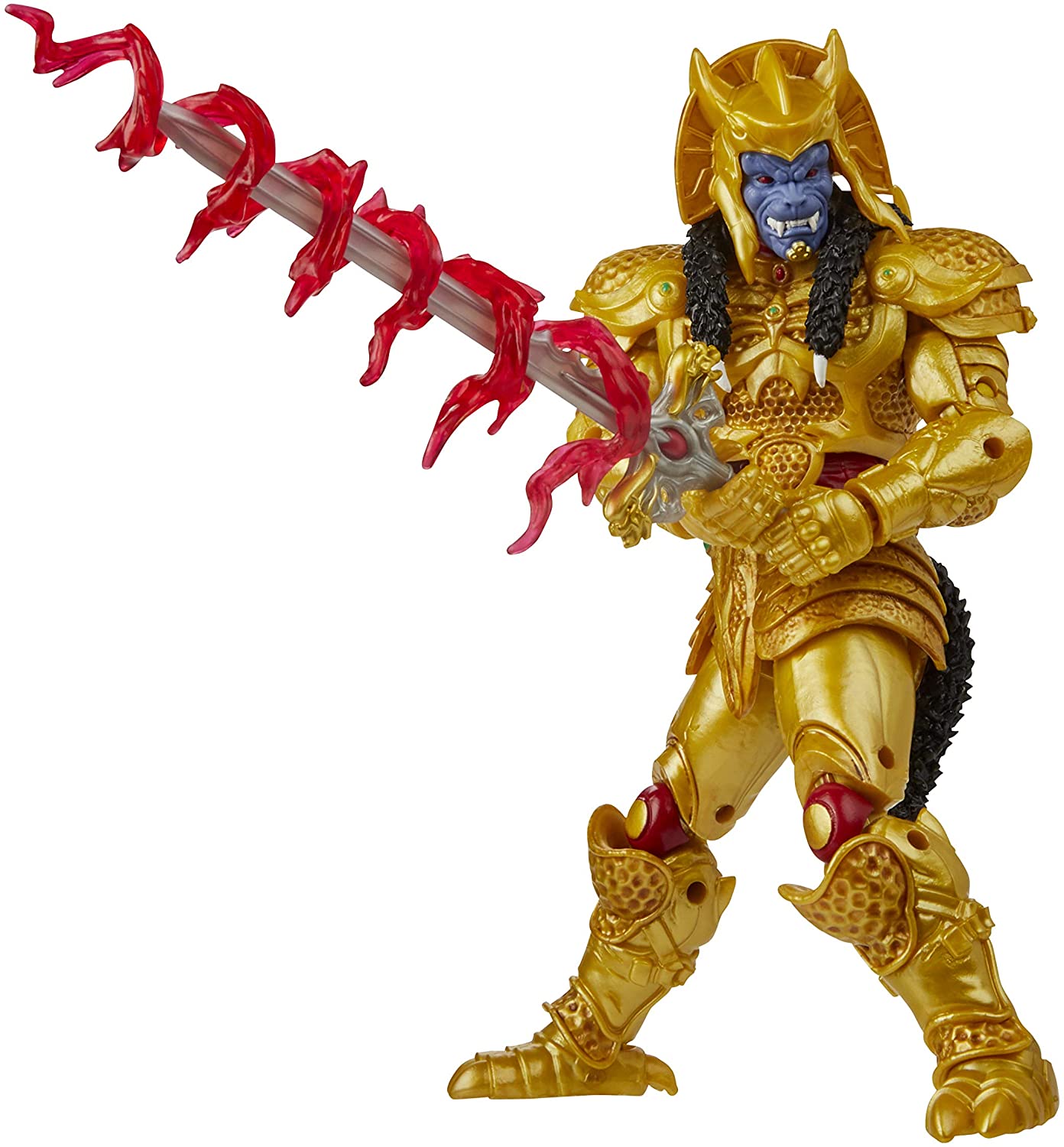 Power rangers goldar action figure fashion