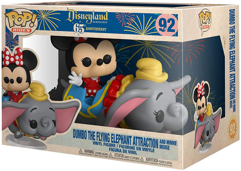 Disneyland 65th Anniversary Flyng Dumbo Ride with Minnie Pop! Vinyl Ride