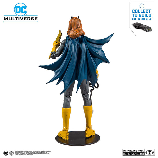 McFarlane Toys DC Multiverse Batgirl: Art of The Crime Action Figure with Build-A Rebirth Batmobile (Piece 1)