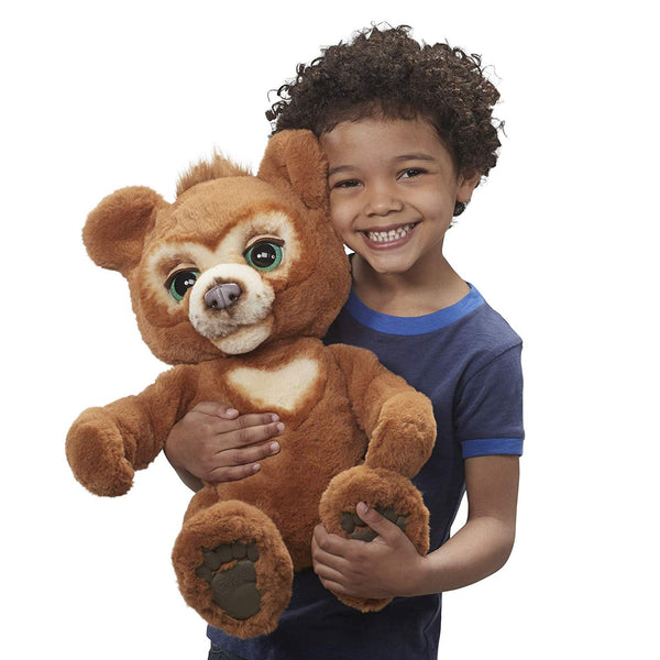 FurReal Cubby, The Curious Bear Interactive Plush Toy, Ages 4 and Up