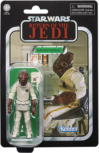 Star Wars The Vintage Collection Admiral Ackbar Toy, 3.75-Inch-Scale Return of The Jedi Figure