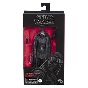 Star Wars The Black Series Supreme Leader Kylo Ren Toy 6" Scale The Rise of Skywalker Collectible