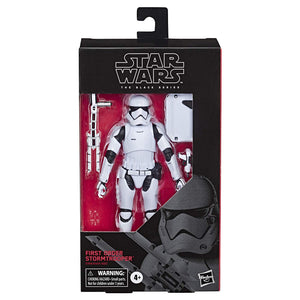 Star Wars The Black Series First Order Stormtrooper Toy 6" Scale The Last Jedi Collectible Action Figure, 4 & Up