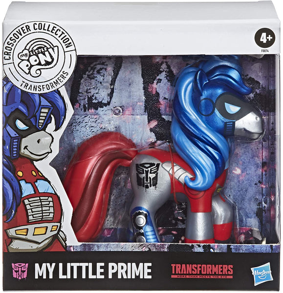 My Little Pony x Transformers Crossover Collection My Little Prime -- Transformers-Inspired Collectible Pony Figure