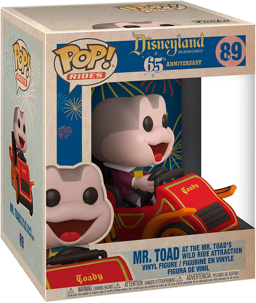 Disneyland 65th Anniversary Mr. Toad in Car Pop! Vinyl Ride