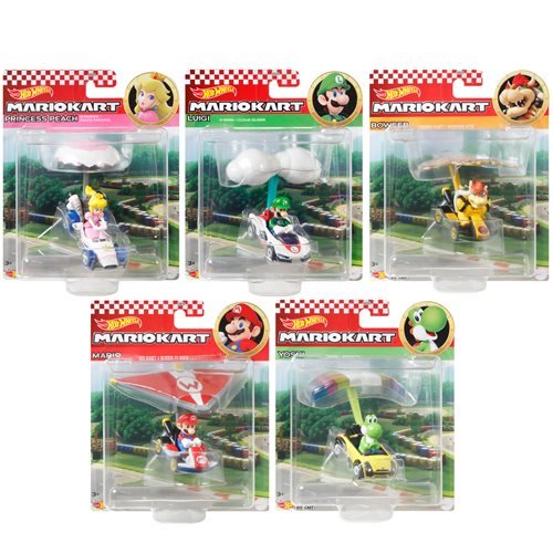 Mario Kart Hot Wheels Gliders Mix 2 2021 Vehicles