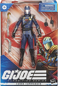 Hasbro G.I. Joe Classified Series Cobra Commander Action Figure 06 Collectible Premium Toy, Multiple Accessories, 6-Inch Scale, Custom Package Art