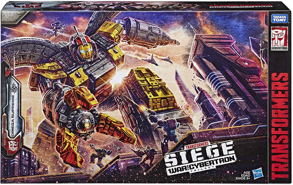 Transformers Toys Generations War for Cybertron Titan WFC-S29 Omega Supreme Action Figure - Converts to Command Center