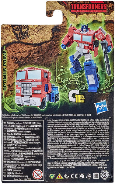 Transformers Toys Generations War for Cybertron: Kingdom Core Class WFC-K1 Optimus Prime Action Figure - Kids Ages 8 and Up, 3.5-inch (Amazon)