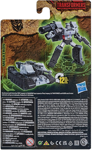 Transformers Toys Generations War for Cybertron: Kingdom Core Class WFC-K13 Megatron Action Figure - Kids Ages 8 and Up, 3.5-inch
