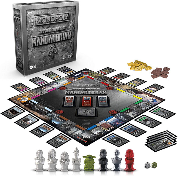 Monopoly: Star Wars The Mandalorian Edition Board Game, Protect The Child (Baby Yoda) from Imperial Enemies