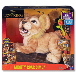 The Lion King Mighty Roar Simba Interactive Plush Toy