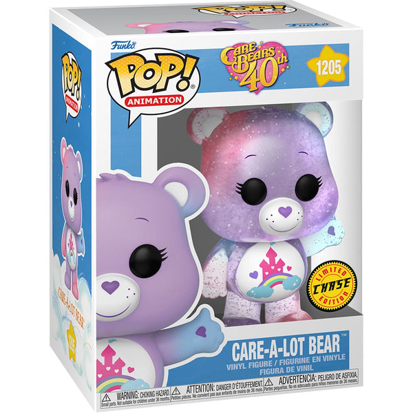 Funko Pop! Animation : Care Bears 40th Anniversary - Care-A-Lot Bear #1205 (Chance at Chase)