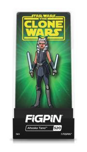 Star Wars: The Clone Wars Bundle of 4 FiGPiN Classic Enamel Pins