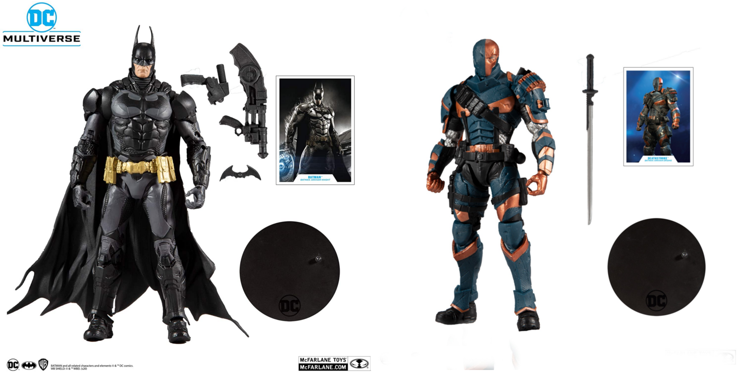 McFarlane Toys DC Multiverse Batman: Arkham Knight 7-inch Action Figure Wave 2 Bundle