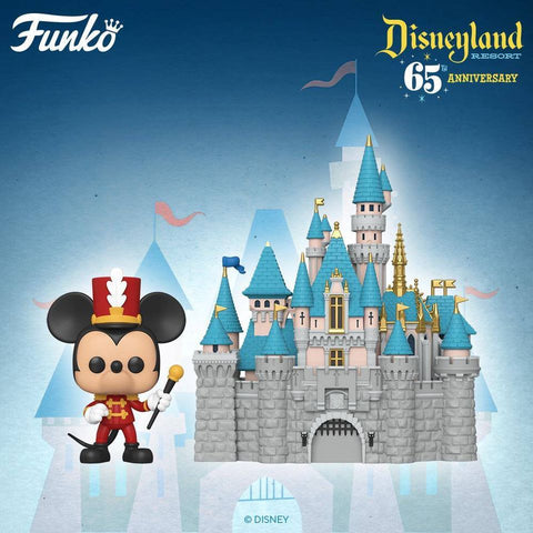 Disneyland 65th Anniversary Castle with Mickey Pop! Town