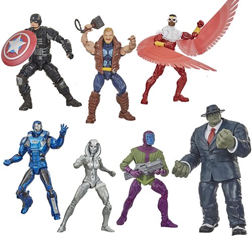 Avengers Video Game Marvel Legends Action Figures Wave 2 Set of 6 Figures (Joe Fixit BAF)