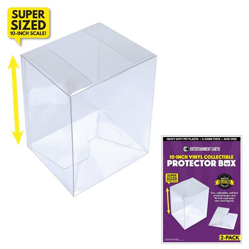 Entertainment Earth 10-Inch Vinyl Collectible Collapsible Protector Box 2-Pack