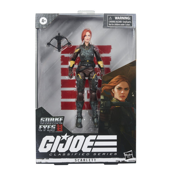 G.I. Joe Classified Series Snake Eyes: GI Joe origins Scarlett Action Figure