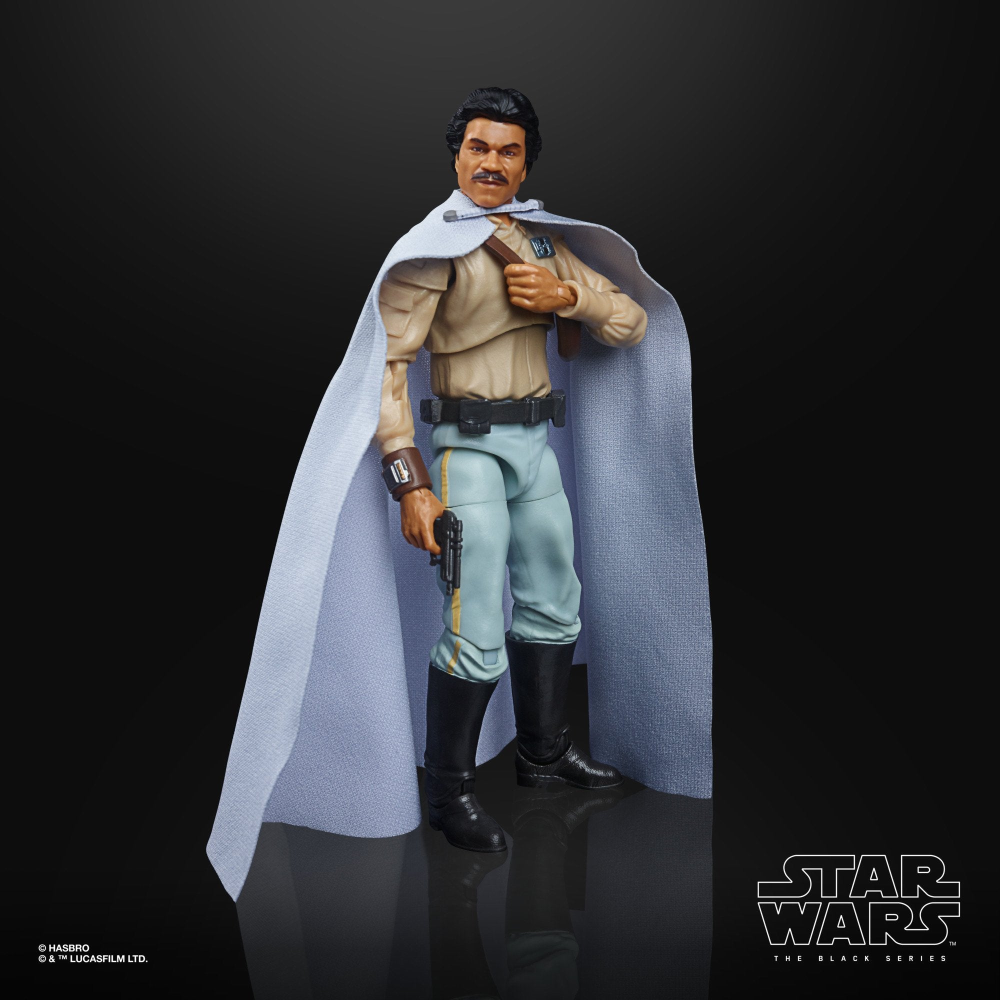 Star Wars The Black Series General Lando Calrissian Toy 6-Inch Scale Return of the Jedi Collectible Action Figure
