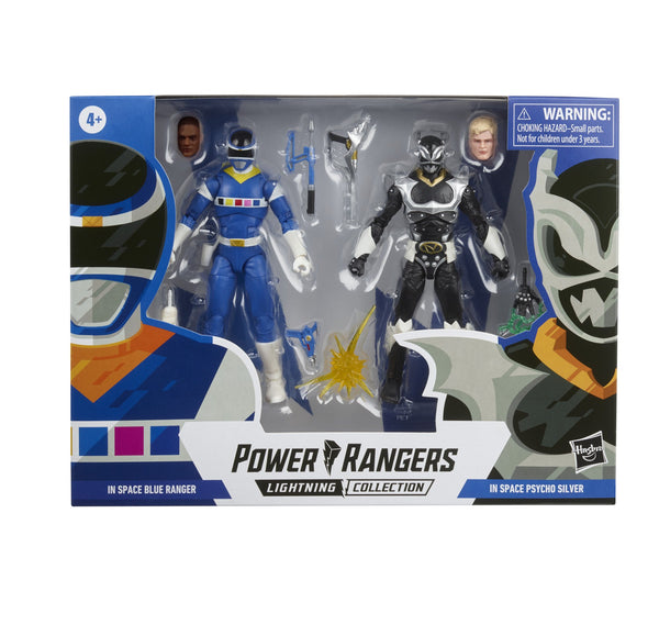 Power Rangers Lightning Collection In Space Blue Ranger Vs. Silver Psycho Ranger (Amazon)