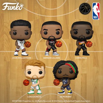 Funko Pop! NBA City Edition 2021 Wave (PRE-ORDER)