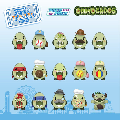 Paka Paka: Oddvocados Mini-Figure Capsules (Pre-Order)