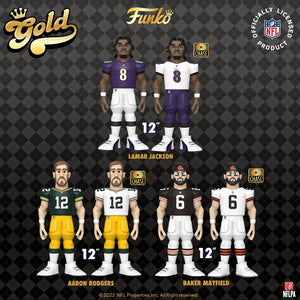 Funko Gold 12 Inch: NFL Wave 2 (PRE-ORDER)