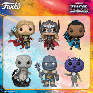 Funko Pops! Marvel: Thor: Love and Thunder Wave (In Stock)