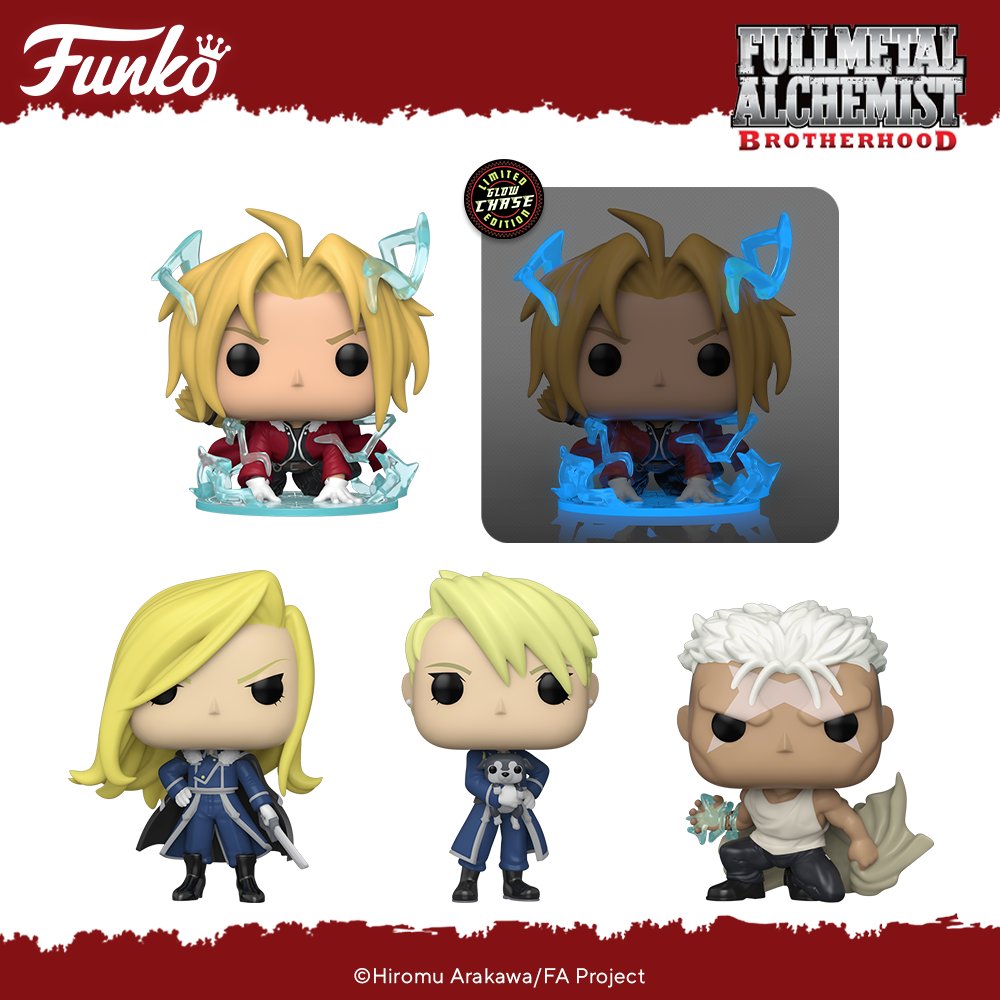 Funko Pop! Animation: Full Metal Alchemist - Brotherhood Wave (PRE-ORDER)