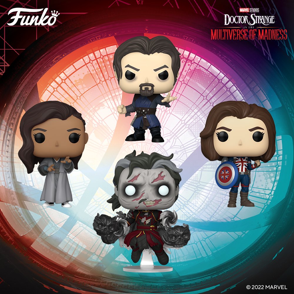 Funko Pop! Marvel: Doctor Strange in the Multiverse of Madness Wave 2 (PRE-ORDER)