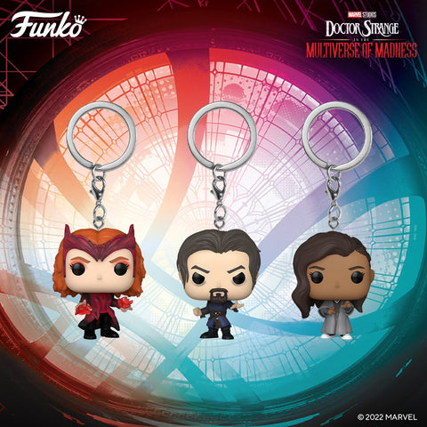 Funko Pocket Pop! Marvel: Dr. Strange in the Multiverse of Madness Key Chain Wave 2 (PRE-ORDER)