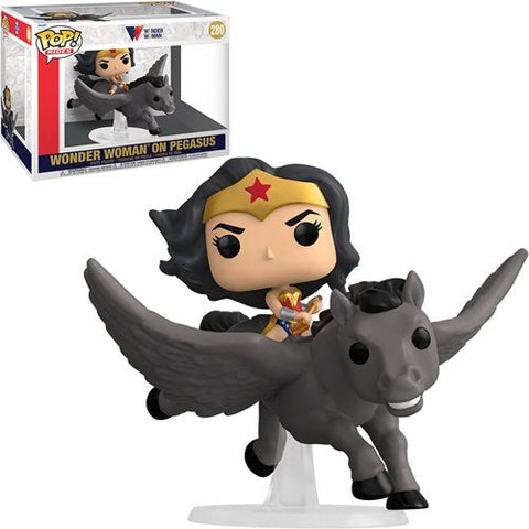 Funko Pop! Rides: Wonder Woman 80th Anniversary - Wonder Woman on Pegasus