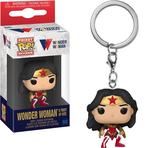 Funko Pocket Pop! Heroes: Wonder Woman 80th Anniversary Key Chain Wave (PRE-ORDER)