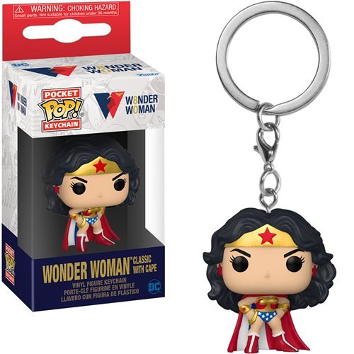 Funko Pocket Pop! Heroes: Wonder Woman 80th Anniversary Key Chain Wave (PRE-ORDER)