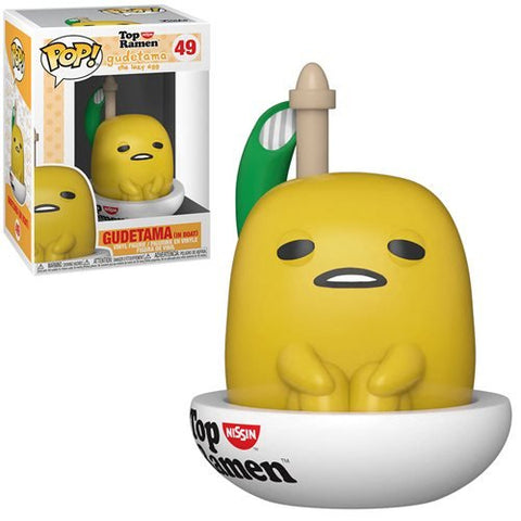 Funko Pop! Animation: Sanrio - Gudetama x Nissin - Gudetama in Boat