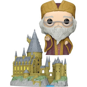 Funko Pop! Town: Harry Potter 20th Anniversary - Dumbledore with Hogwarts (PRE-ORDER)