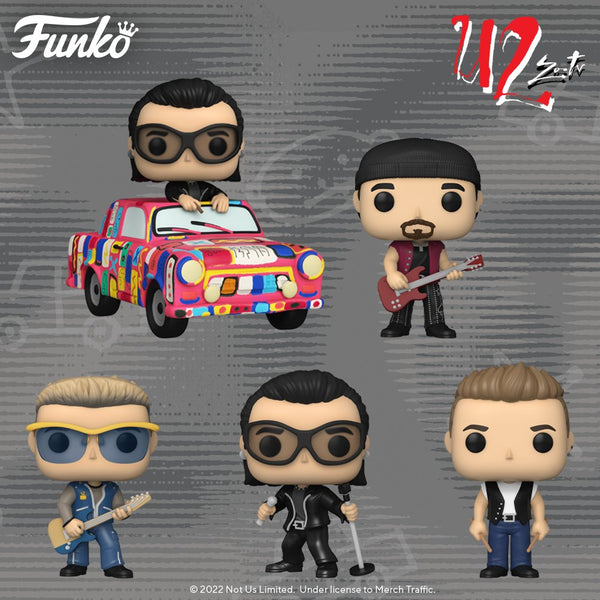 Funko Pop! Rocks : U2 ZooTV series (Pre-Order)
