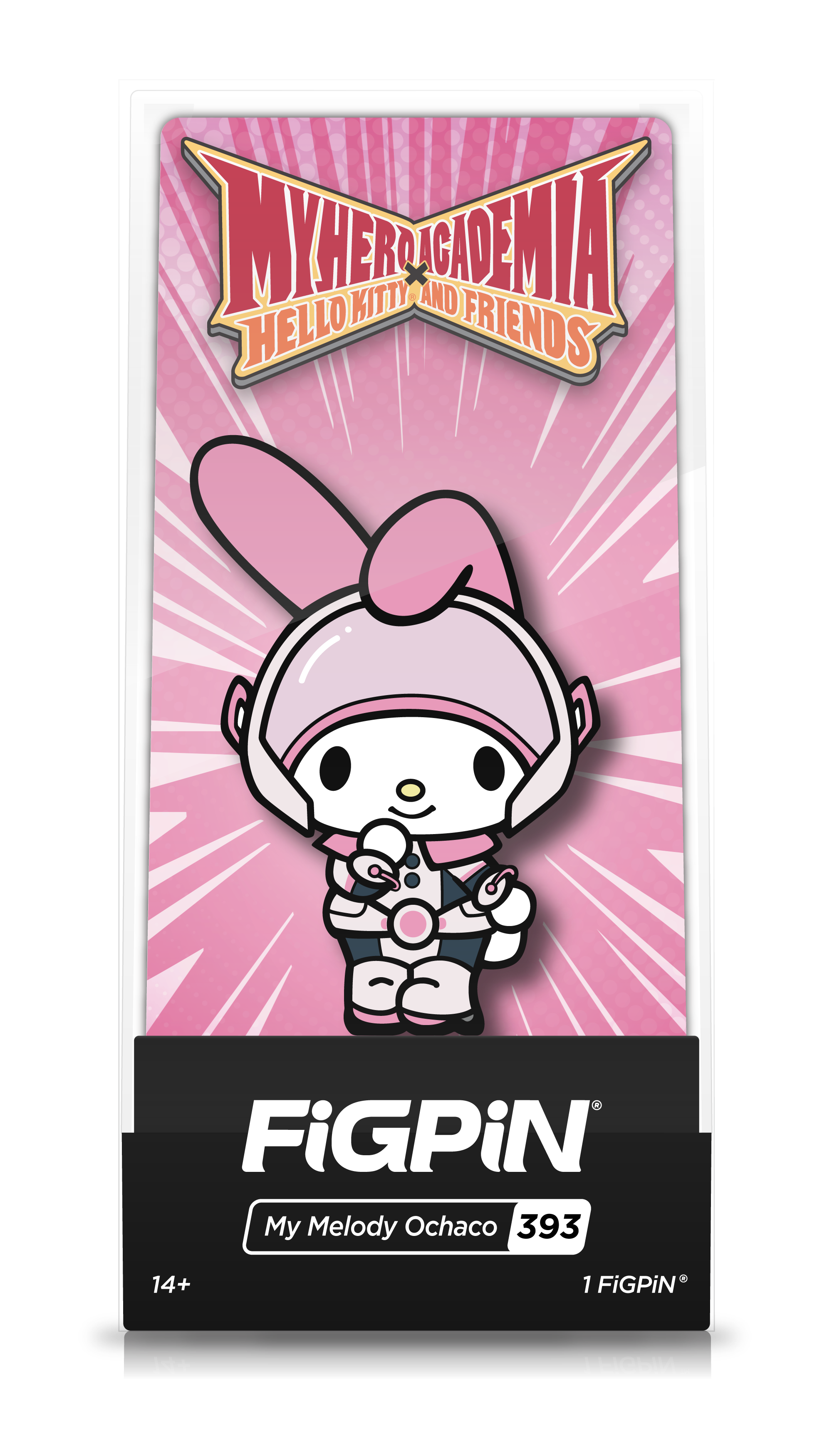 My Hero Academia x Sanrio My Melody Ochaco Uraraka FiGPiN Classic