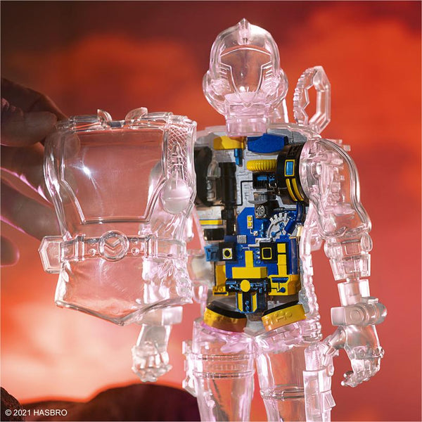 G.I. Joe Cobra B.A.T. Super Cyborg Clear Vinyl Figure: